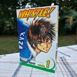 Whistle! Vol 1 Manga 2004 1st Ed, 1st Print USA Shonen Jump Daisuke Higuchi ENG